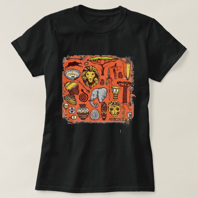 Camiseta From Africa Women's T-Shirt (Diseño del anverso)