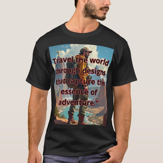 Camiseta "From mountains to oceans, our prints celebrate th (Anverso)