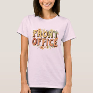 Camiseta Front Office - Retro Floral 70