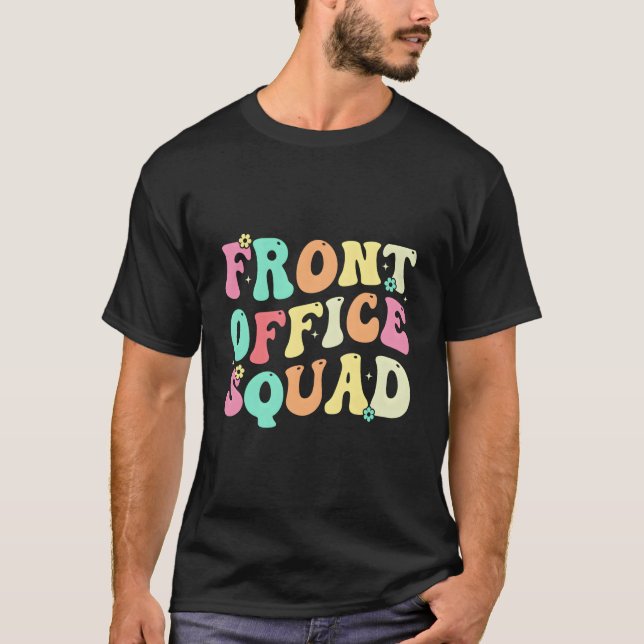 Camiseta Front Office Squad Administrative Assistant School (Anverso)
