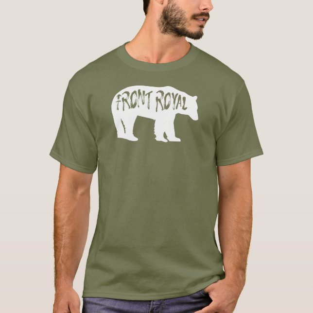 Camiseta Front Royal Virginia Bear (Anverso)