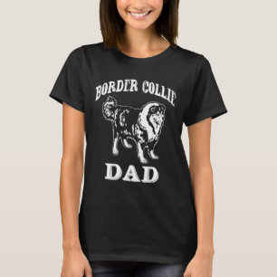 Camiseta Frontera Collie Dad Dog Lover Funny Gif
