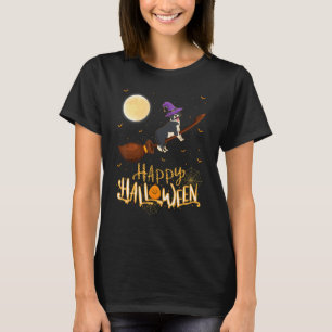Camiseta Frontera Collie Ride Brujas Shotgun Frontera Perro