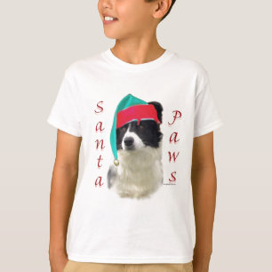 Camiseta Frontera Collie Santa Paws