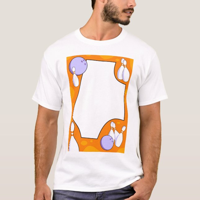 Camiseta Frontera de los bolos (Anverso)