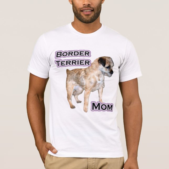 Camiseta Frontera Terrier Mamá 4 (Anverso)