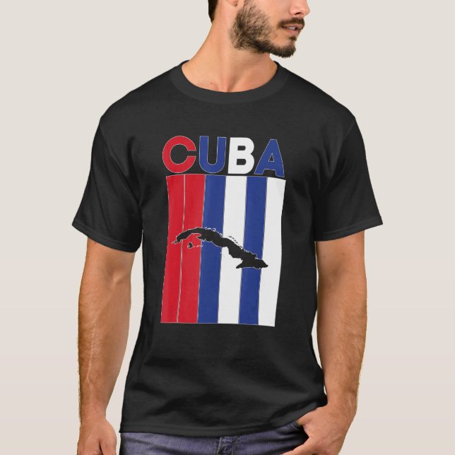 Camiseta Fronteras de Cuba (Anverso)