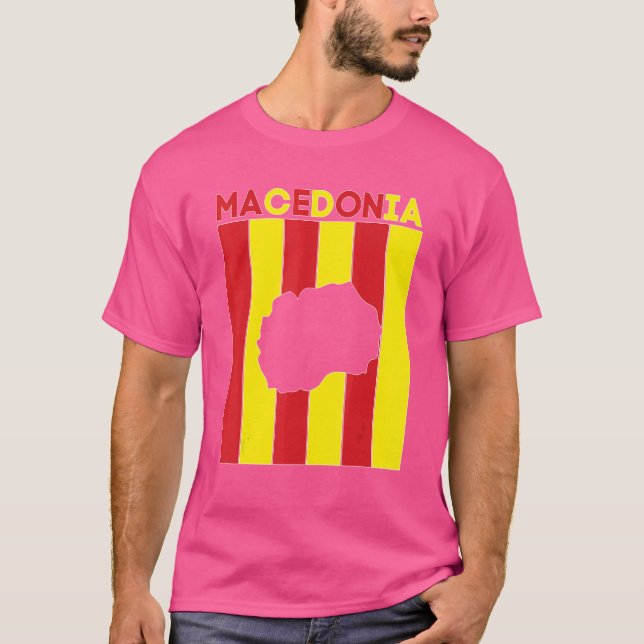 Camiseta Fronteras de Macedonia (Anverso)