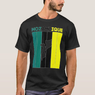 Camiseta Fronteras del país Mozambique