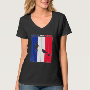 Camiseta Fronteras del país Wallis y Futuna