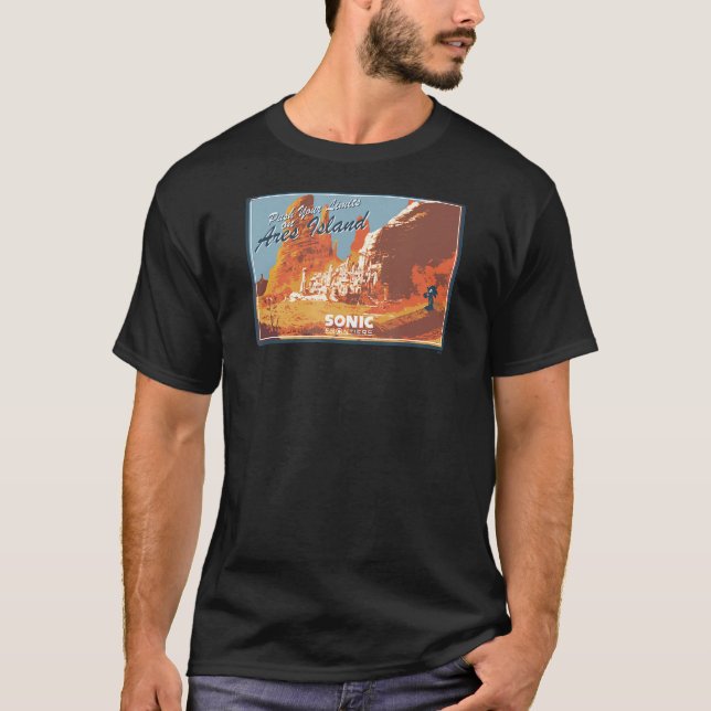 Camiseta Fronteras Sónicas - Isla de Ares (Anverso)