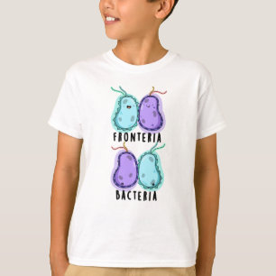 Camiseta Fronteria Bacterias Funny Biology Pun