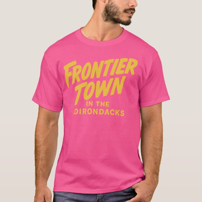 Camiseta Frontier Town North Hudson, NY (Anverso)