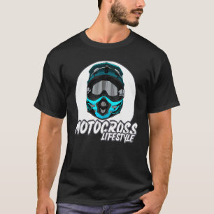 Camiseta Frontier Vintage Motocross Dirtbike Retro Biker Cl
