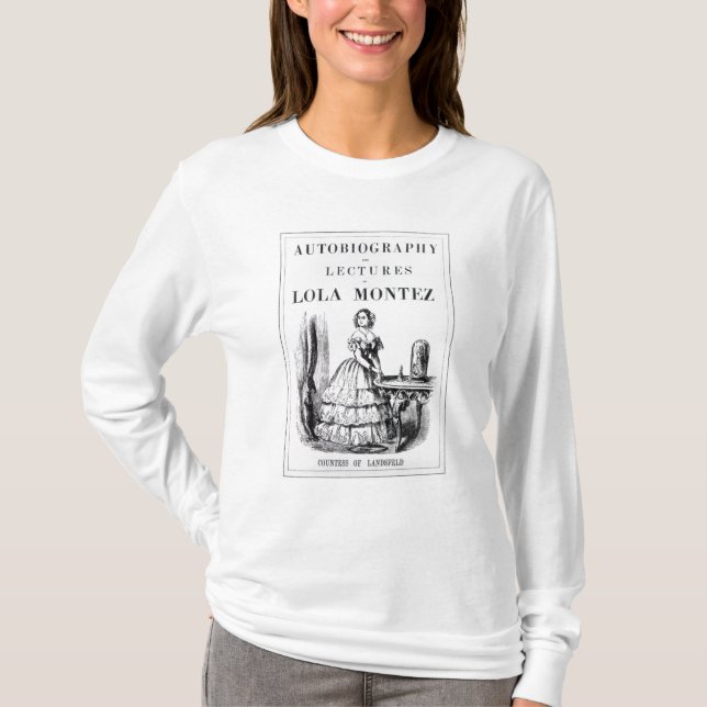 Camiseta Frontispiece a la 'autobiografía (Anverso)