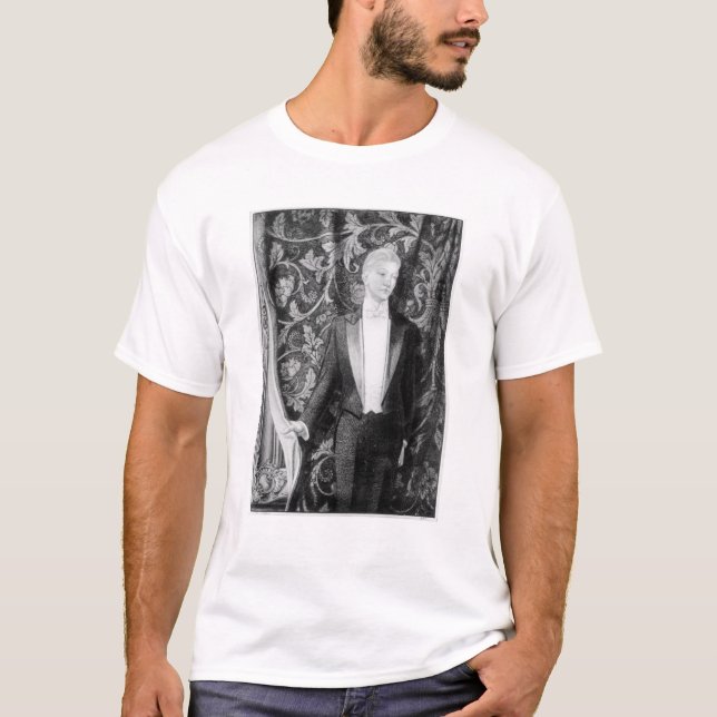 Camiseta Frontispiece 'a la imagen de Dorian Gray (Anverso)