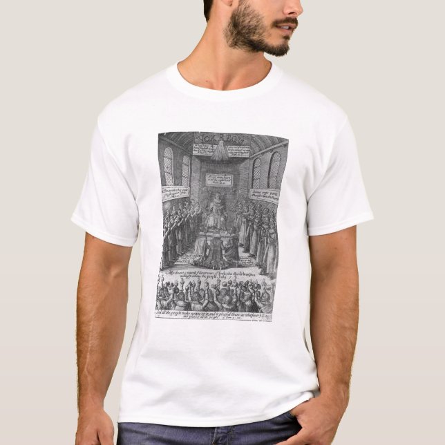 Camiseta Frontispiece a la "voz Regis" por Thomas Scott (Anverso)