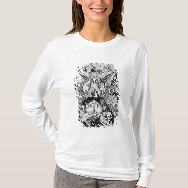 Camiseta Frontispiece a las 'memorias de un Stomach (Anverso)