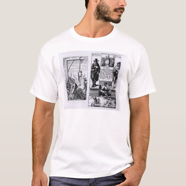 Camiseta Frontispiece 'a una colección exacta de (Anverso)