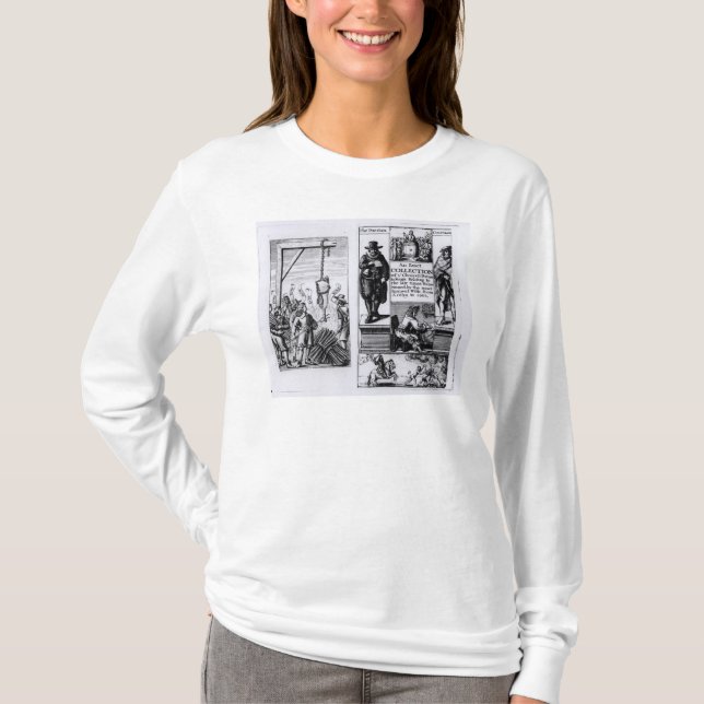Camiseta Frontispiece 'a una colección exacta de (Anverso)