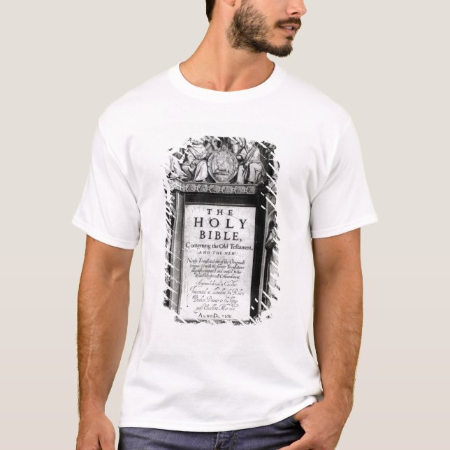 Camiseta Frontispiece 'al Bible santo (Anverso)