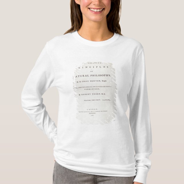 Camiseta Frontispiece al volumen I (Anverso)