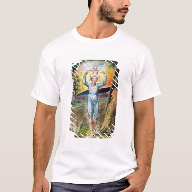 Camiseta Frontispiece de 'canciones de la inocencia y de (Anverso)