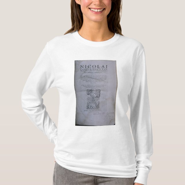 Camiseta Frontispiece de la segunda edición (Anverso)