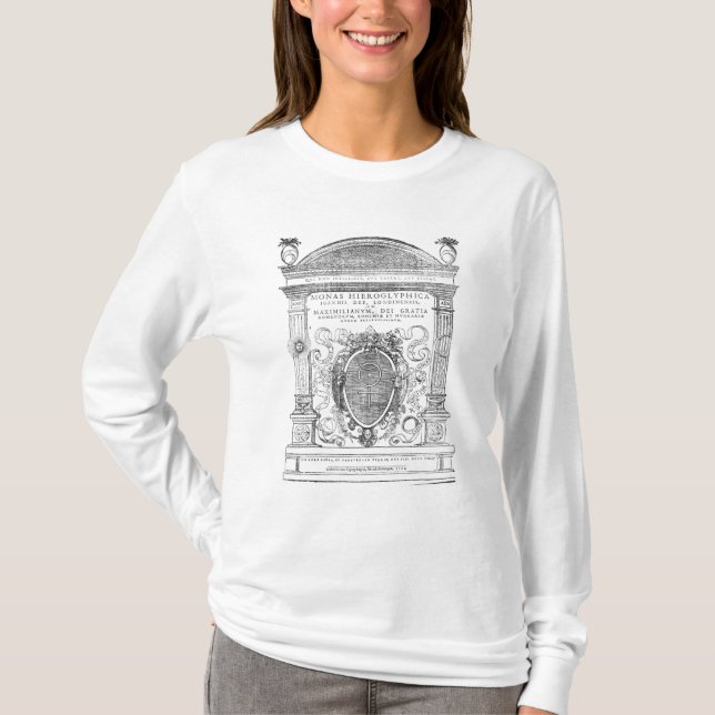 Camiseta Frontispiece de 'Monas Hieroglyphica (Anverso)
