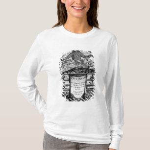 Camiseta Frontispiece de Thomas Hobbes de Malmesbury