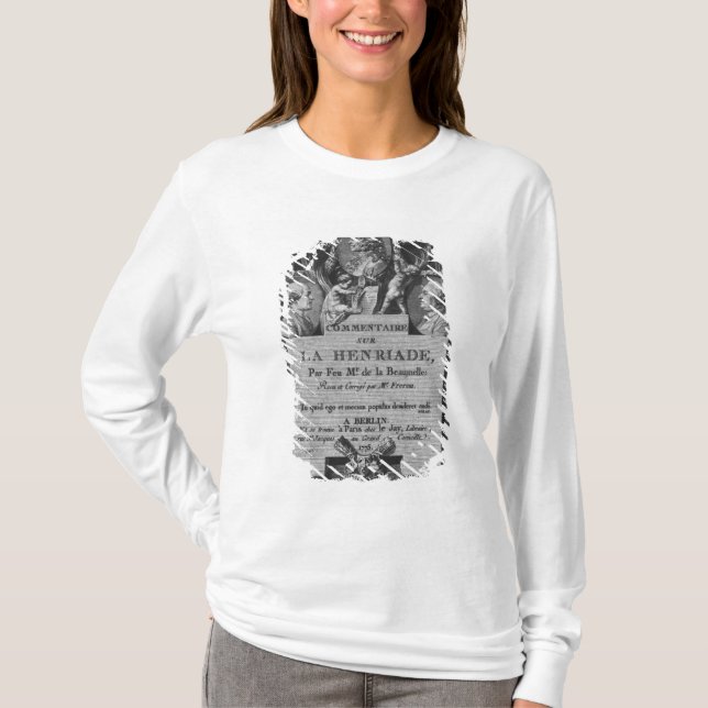 Camiseta Frontispiece del comentario (Anverso)