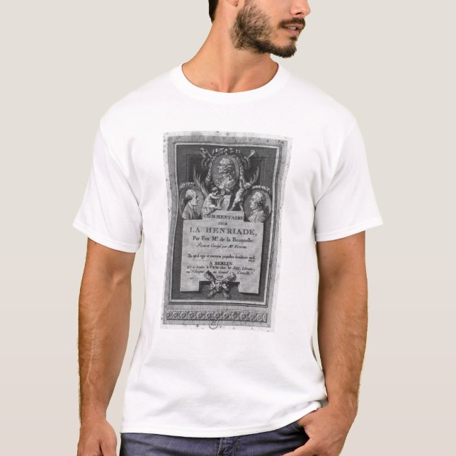Camiseta Frontispiece del comentario (Anverso)