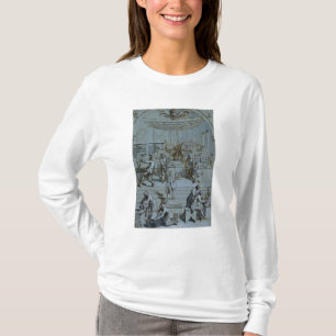 Camiseta Frontispiece para los trabajos de impresión reale