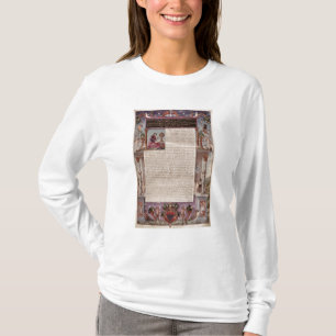 Camiseta Frontispiece para reservar I que muestra una