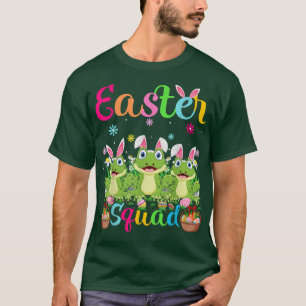 Camiseta Frony Bunny Ear Gracioso Escuadrón de Pascua de Se