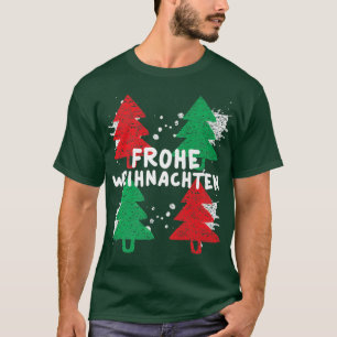 Camiseta Frost Weihnachten Árbol de Navidad Tre verde y roj
