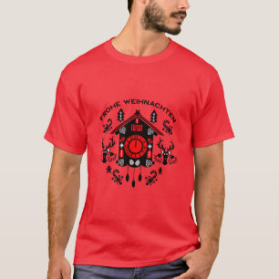 Camiseta Frost Weihnachten Reloj de Cuco Alemán