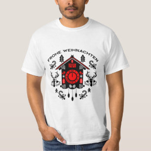 Camiseta Frost Weihnachten Reloj de Cuco Alemán