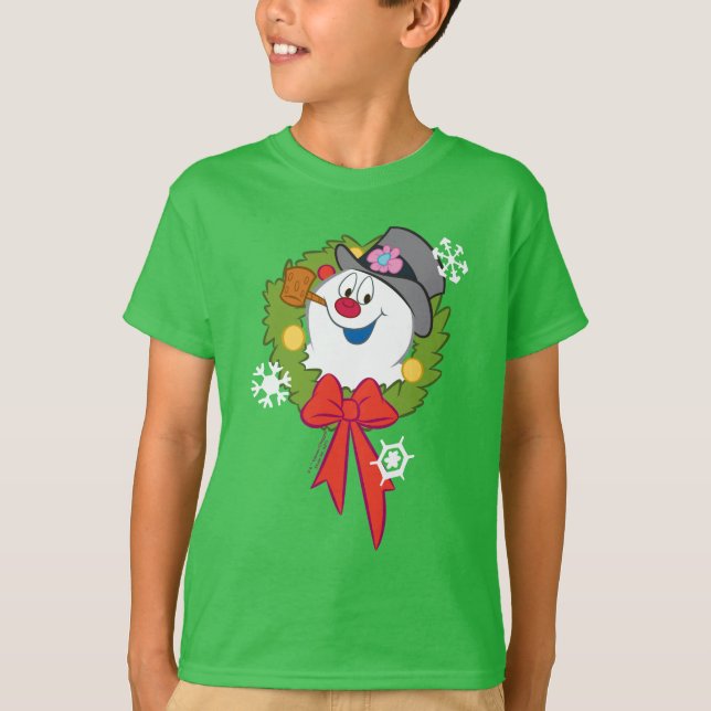 Camiseta Frosty el hombre de nieve | Esguince de Escarcha (Anverso)