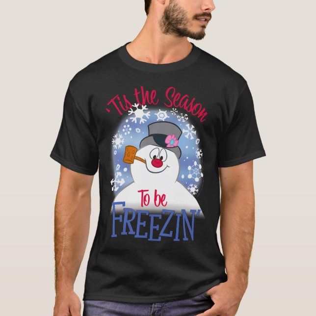 Camiseta Frosty El Hombre De Nieve 'Esta Es La Temporada De (Anverso)