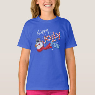 Camiseta Frosty el hombre de nieve   Happy Jolly Fun