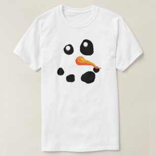 Camiseta Frosty el muñeco de nieve sonriendo