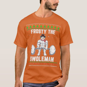 Camiseta Frosty el Navidades feos sudorosos Funny S