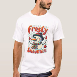 Camiseta Frosty Snowman