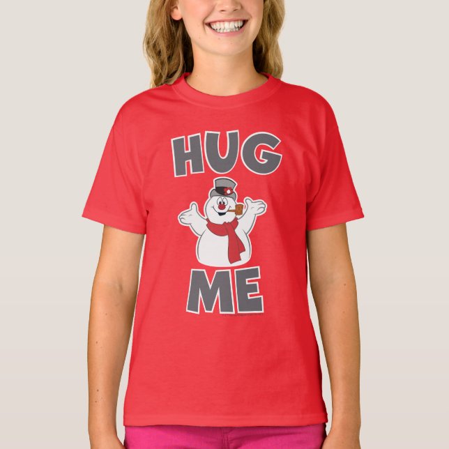 Camiseta Frosty the Snowman™ | Abrazarme (Anverso)