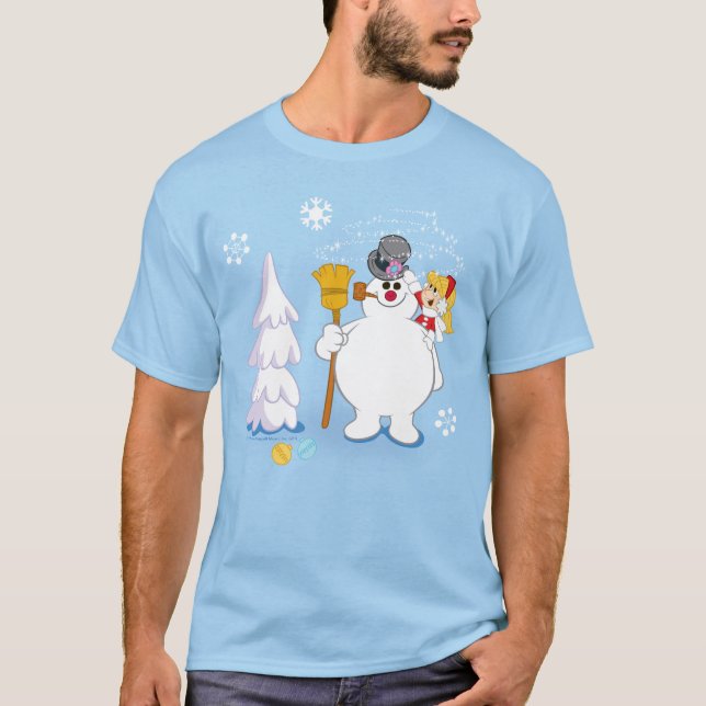 Camiseta Frosty the Snowman™ | Frosty & Karen Winter Fun (Anverso)