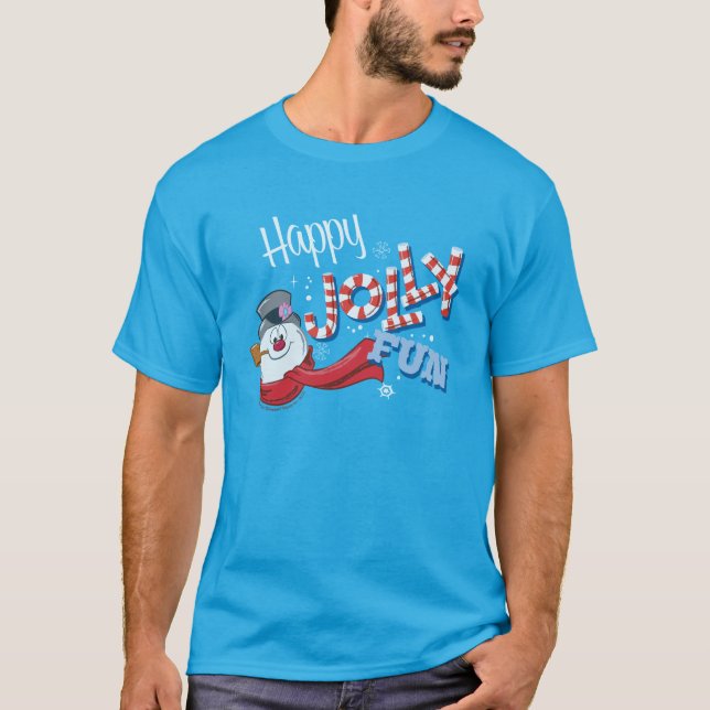 Camiseta Frosty the Snowman™ | Happy Jolly Fun (Anverso)