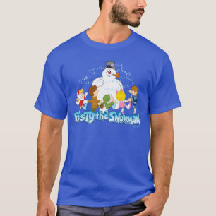 Camiseta Frosty the Snowman™ Jugar con escarcha y niño