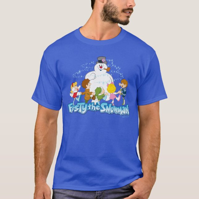 Camiseta Frosty the Snowman™ | Jugar con escarcha y niños (Anverso)