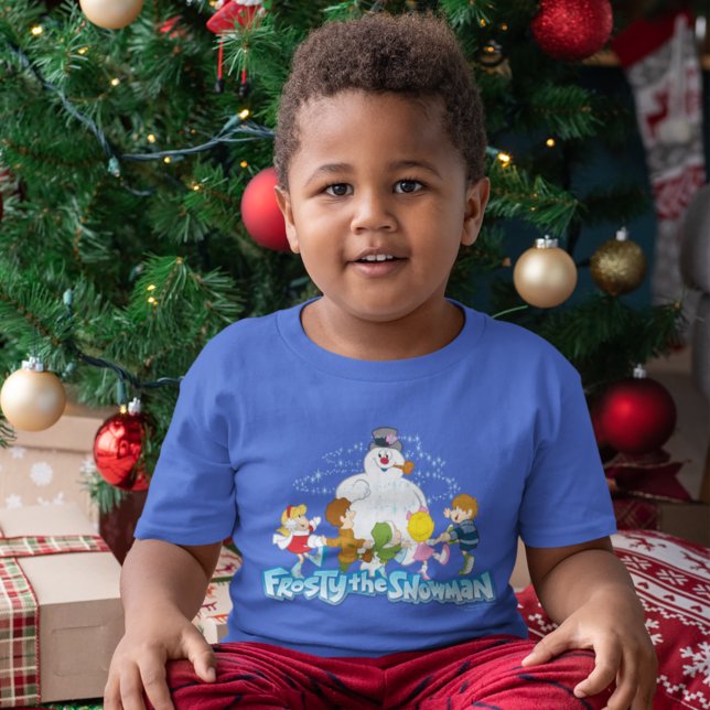 Camiseta Frosty the Snowman™ | Jugar con escarcha y niños (Subido por el creador)